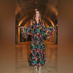 Buddy Love Colette Maxi Dress M